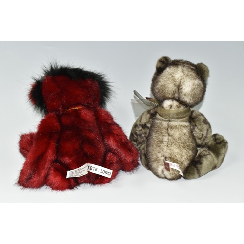 471 - TWO CHARLIE BEARS, comprising 'Smidgen' CB161636, height approx. 34cm, exclusively designed by Isabe... 