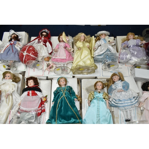 472 - TWELVE BOXED DANBURY MINT 'THE STORYBOOK DOLL COLLECTION' COLLECTORS DOLLS, all with stands and cert... 