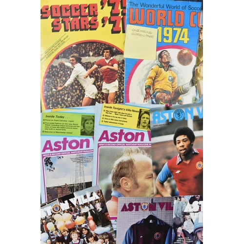 499 - AN F.K.S. WONDERFUL WORLD OF SOCCER STARS WORLD CUP 1974 STICKER/STAMP ALBUM, complete except missin... 