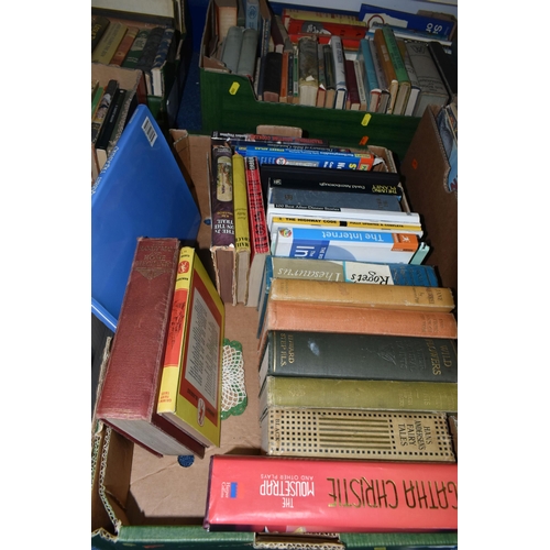 600 - SIX BOXES OF BOOKS, approximately one hundred and twenty mostly mid-century children's and young adu... 