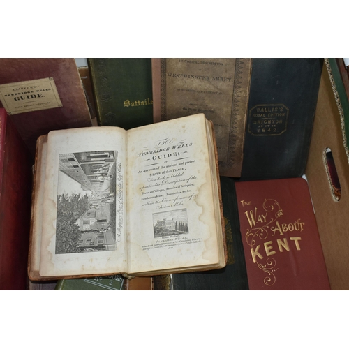 484 - ELEVEN ANTIQUARIAN GUIDE BOOKS comprising Metropolitan Improvements Or London in the Nineteenth Cent... 