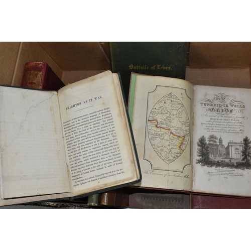 484 - ELEVEN ANTIQUARIAN GUIDE BOOKS comprising Metropolitan Improvements Or London in the Nineteenth Cent... 