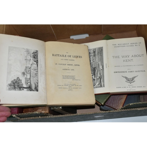 484 - ELEVEN ANTIQUARIAN GUIDE BOOKS comprising Metropolitan Improvements Or London in the Nineteenth Cent... 