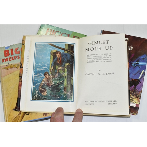 619 - JOHNS; CAPT. W.E, Four titles comprising Biggles In The Underworld, First Edition published by Brock... 