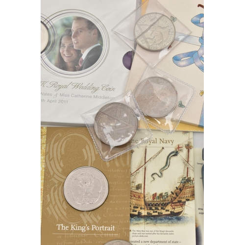 218 - A BOX OF ROYAL MINT COINAGE, to include 1992 Silver Proof Ten Pence two coin set, 1991 Silver Proof ... 