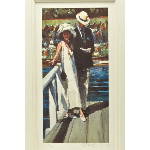 301 - SHERREE VALENTINE DAINES (BRITISH 1959) 'HALCYON DAYS I & II', two signed limited edition prints on ... 