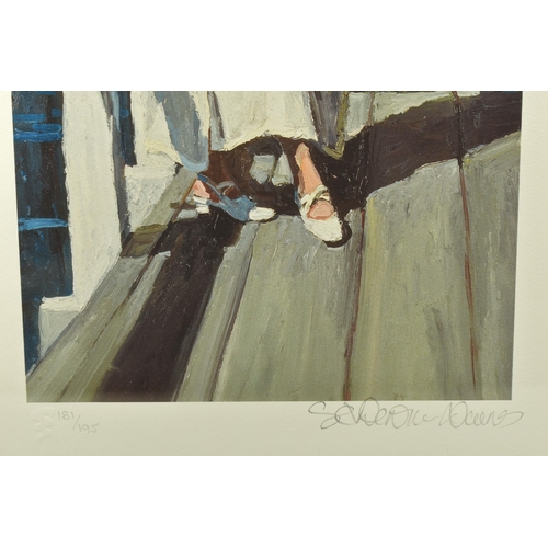 301 - SHERREE VALENTINE DAINES (BRITISH 1959) 'HALCYON DAYS I & II', two signed limited edition prints on ... 