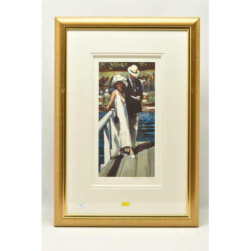 301 - SHERREE VALENTINE DAINES (BRITISH 1959) 'HALCYON DAYS I & II', two signed limited edition prints on ... 