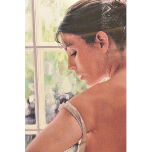 305 - ROB HEFFERAN (BRITISH 1968) 'ELEGANCE I', a signed limited edition print on paper depicting a female... 