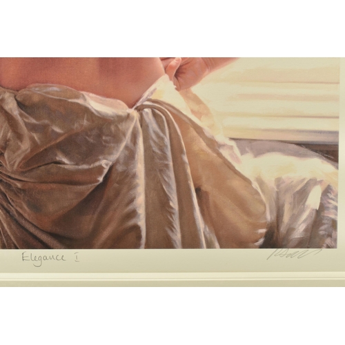 305 - ROB HEFFERAN (BRITISH 1968) 'ELEGANCE I', a signed limited edition print on paper depicting a female... 