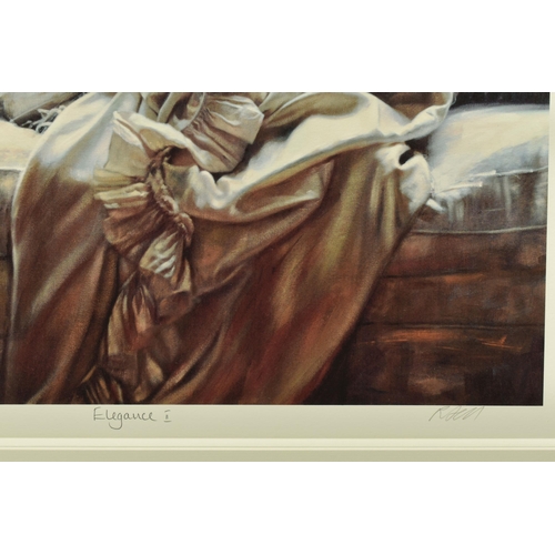 307 - ROB HEFFERAN (BRITISH 1968) 'ELEGANCE II' a signed limited edition print on paper depicting a female... 