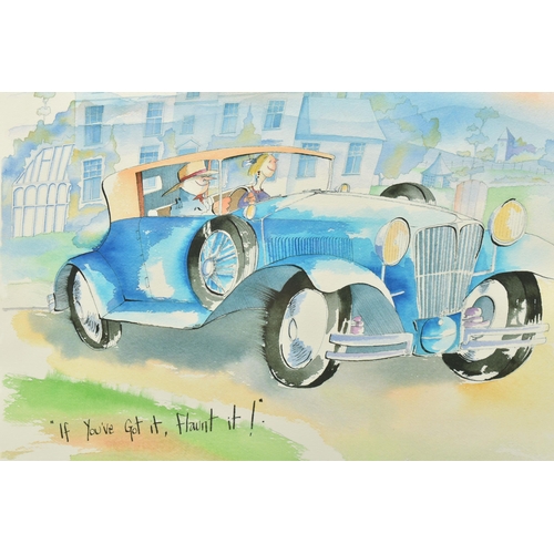 321 - TIM BULMER (BRITISH 1958) 'IF YOU'VE GOT IT, FLAUNT IT', a signed limited edition print on paper dep... 