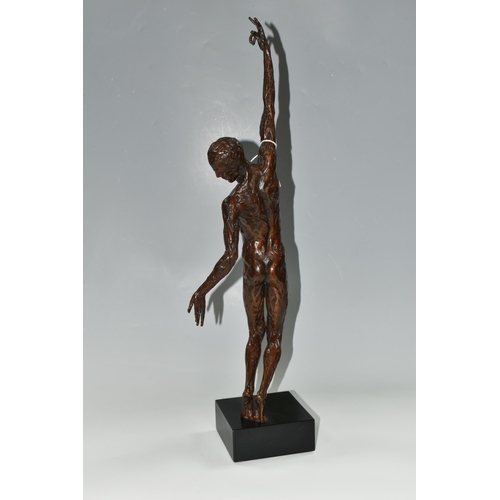 350 - A CONTEMPORARY BRONZE FIGURE OF 'CACUS' - STORM DEMON, limited edition 1/9 by Juliette Dodd, East Su... 