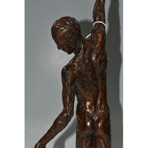 350 - A CONTEMPORARY BRONZE FIGURE OF 'CACUS' - STORM DEMON, limited edition 1/9 by Juliette Dodd, East Su... 