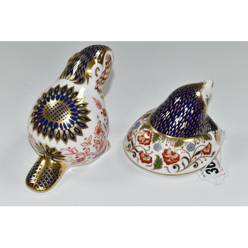 360 - TWO ROYAL CROWN DERBY IMARI PAPERWEIGHTS, comprising 'Mole' an exclusive for The Royal Crown Derby C... 