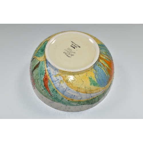 371 - A CLARICE CLIFF 'PATINA COUNTRY' DESIGN BOWL,  decorated with the 'Patina Country' design, printed b... 