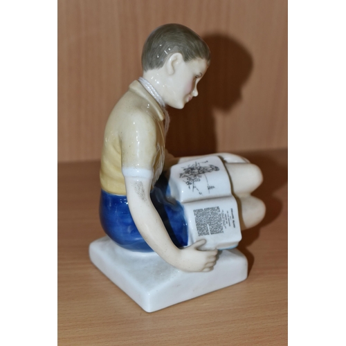 392 - TWO ROYAL DOULTON FIGURES OF BOYS, comprising 'Treasure Island' HN2243 and 'River Boy' HN2128 (2) (C... 