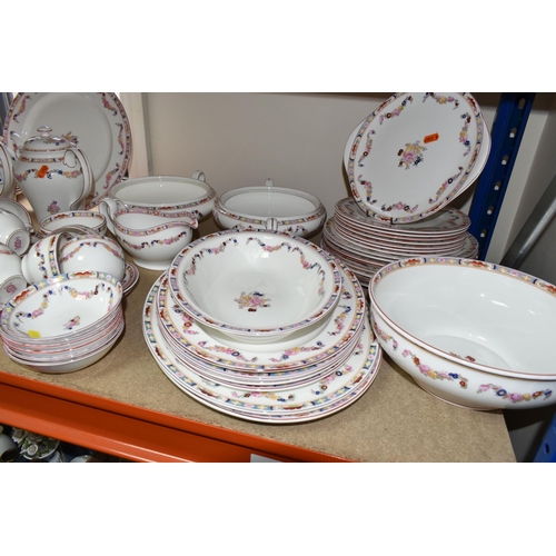 459 - A ONE HUNDRED AND FIFTY PIECE MINTON A4807 'MINTON ROSE' DINNER SERVICE, mainly modern backstamps wi... 