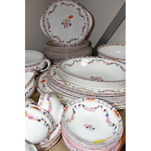 459 - A ONE HUNDRED AND FIFTY PIECE MINTON A4807 'MINTON ROSE' DINNER SERVICE, mainly modern backstamps wi... 