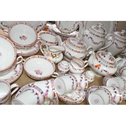 459 - A ONE HUNDRED AND FIFTY PIECE MINTON A4807 'MINTON ROSE' DINNER SERVICE, mainly modern backstamps wi... 