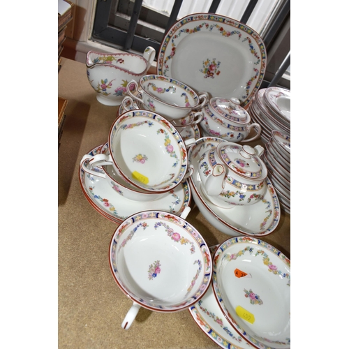 459 - A ONE HUNDRED AND FIFTY PIECE MINTON A4807 'MINTON ROSE' DINNER SERVICE, mainly modern backstamps wi... 