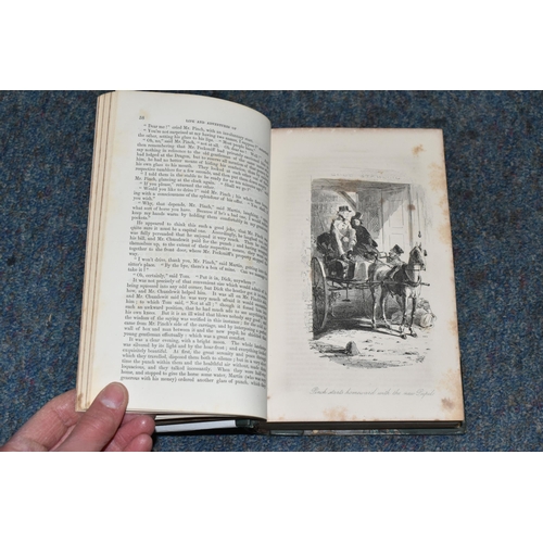 462 - DICKENS; Charles, Martin Chuzzlewit, With Illustrations By Phiz, published by Chapman And Hall 1844,... 