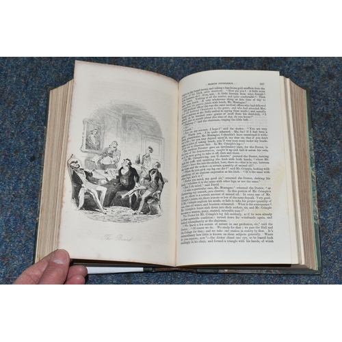 462 - DICKENS; Charles, Martin Chuzzlewit, With Illustrations By Phiz, published by Chapman And Hall 1844,... 