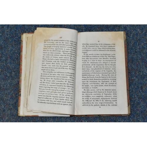 476 - ANTIQUARIAN BOOK, NARRATIVE OF THE MOST REMAKABLE EVENTS WHICH OCCURED IN AND NEAR LEIPZIG, Immediat... 