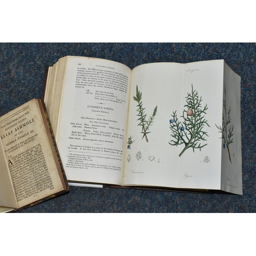 479 - TWO ANTIQUARIAN BOOKS COMPRISING FLORA MEDICA: Containing Coloured Delineations Of The Various Medic... 