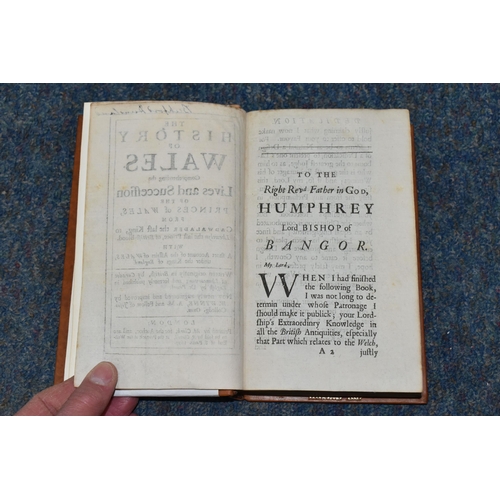 480 - CARADOC of Lhancarvan, THE HISTORY OF WALES, Comprehending the Lives and Succession Of The Princes o... 