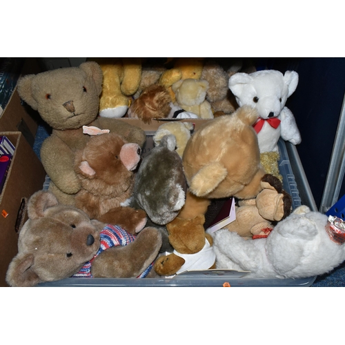 481 - A COLLECTION OF ASSORTED TEDDY BEARS, mainly mid 20th Century, assorted styles and sizes, majority w... 