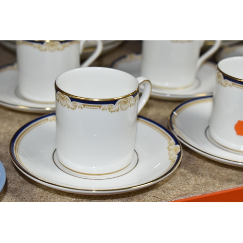 510 - A TWENTY EIGHT PIECE WEDGWOOD 'CAVENDISH' PART TEA AND COFFEE SET, pattern no R4680, comprising a co... 