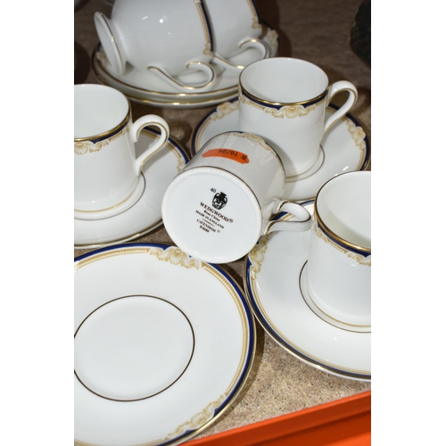 510 - A TWENTY EIGHT PIECE WEDGWOOD 'CAVENDISH' PART TEA AND COFFEE SET, pattern no R4680, comprising a co... 