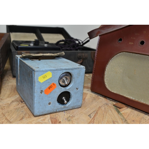 523 - VINTAGE ELECTRICAL EQUIPMENT TO INCLUDE A MK1 Demolition Test Set, a Weston Model E665 Selective Ana... 