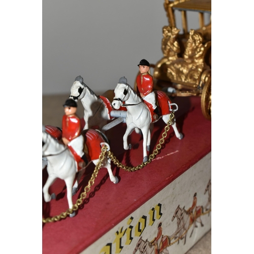 540 - A BOXED LESNEY CORONATION COACH, with Queen figure (1 + box) (Condition Report: appears in good cond... 