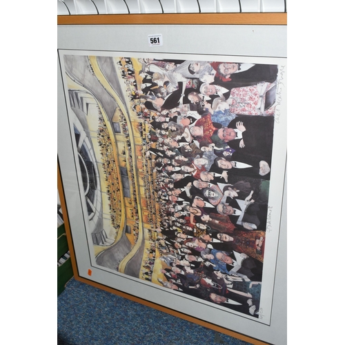 561 - EIGHT GLYNDEBOURNE FESTIVAL THEMED PRINTS, comprising a signed limited edition print by Sue Macartne... 