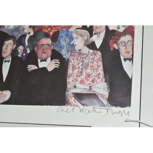 561 - EIGHT GLYNDEBOURNE FESTIVAL THEMED PRINTS, comprising a signed limited edition print by Sue Macartne... 