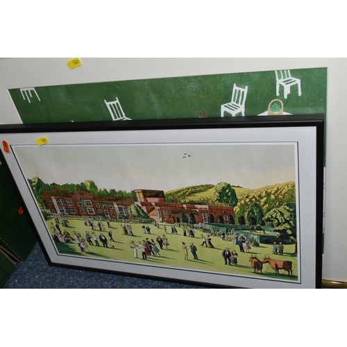 561 - EIGHT GLYNDEBOURNE FESTIVAL THEMED PRINTS, comprising a signed limited edition print by Sue Macartne... 