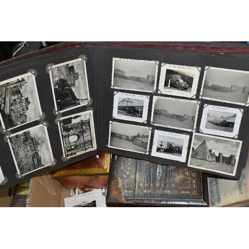 590 - ONE BOX OF EPHEMERA to include a large collection of Cigarette Cards from Will's, John Player and ot... 