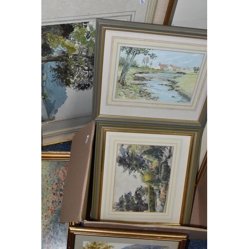 597 - A SMALL SELECTION OF PAINTINGS AND PRINTS, to include a Maurice Detmold print for Kipling's Jungle B... 