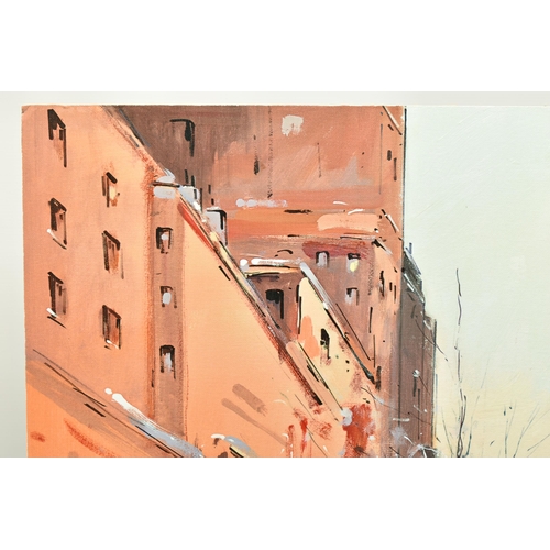 307 - HENDERSON CISZ (BRAZIL 1960) 'MANHATTAN MORNING', a signed limited edition print depicting a New Yor... 