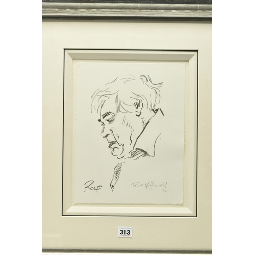 313 - ROLF HARRIS (AUSTRALIA 1930-2023) 'SKETCH CLUB - CONCENTRATION', a signed limited edition print on p... 