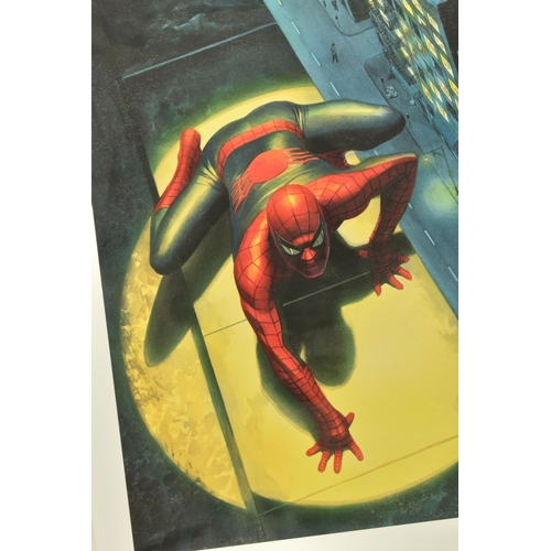 320 - ALEX ROSS FOR MARVEL COMICS (AMERICAN CONTEMPORARY) 'THE SPECTACULAR SPIDERMAN', a signed limited ed... 