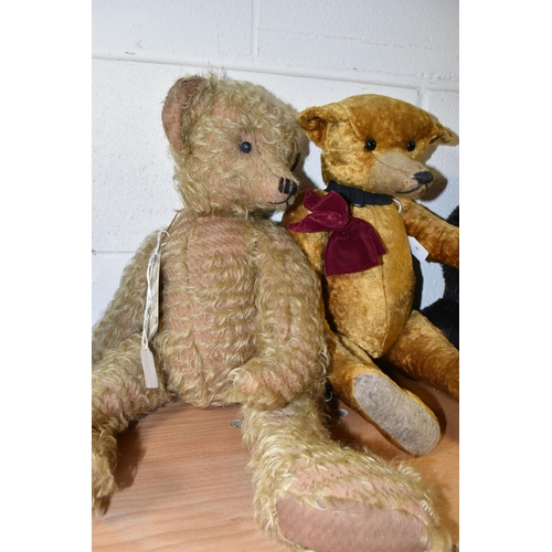 351 - THREE COLLECTORS TEDDY BEARS, comprising a Bear Bits 'Antares' limited edition teddy bear no 3/15, d... 