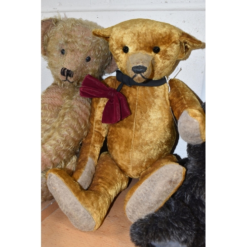 351 - THREE COLLECTORS TEDDY BEARS, comprising a Bear Bits 'Antares' limited edition teddy bear no 3/15, d... 