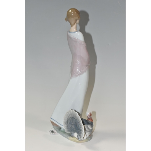 398 - A LLADRO 'ON THE FARM' FIGURINE, model 6505, designed by Juan Huerta 1998-2000, height 36cm (1) (Con... 