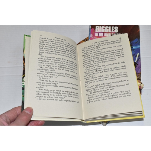 409 - JOHNS; CAPT. W.E, Four titles comprising Biggles In The Underworld, First Edition published by Brock... 