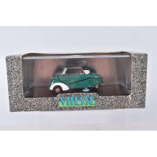 110 - FIVE BOXED MODEL VEHICLES, the first a La Collection Bitesse Messerschmitt KR 200, Kabrio - Limousin... 