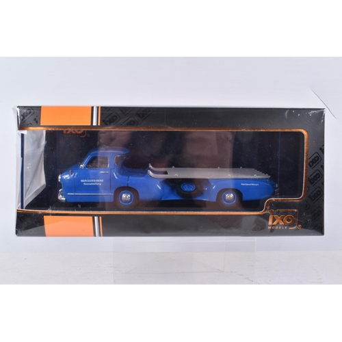 111 - FOUR BOXED MODEL VEHICLES, the first a Auto Cult Reeves Octoauto dark green, numbered 01015 limited ... 