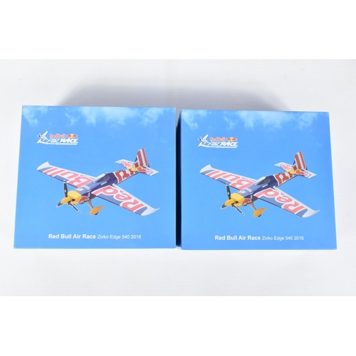 114 - SIX BOXED DIECAST MODEL AIRCRAFTS, the first is a G-Fury 1:72 scale model numbered WTW-72-015-00A, t... 